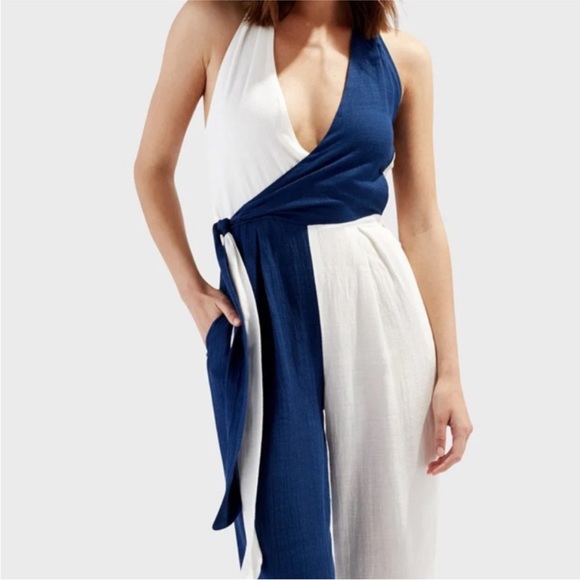 Solid & Striped colorblock jumpsuit - Picture 2 of 4